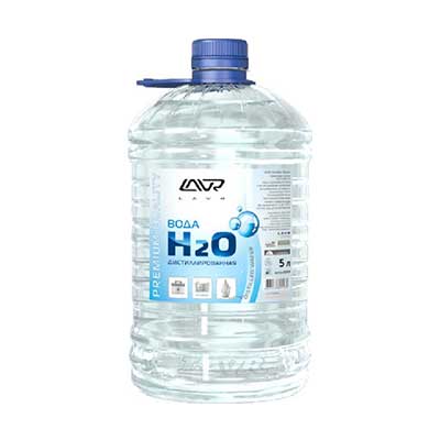 Дистиллированная  вода,  электролиты