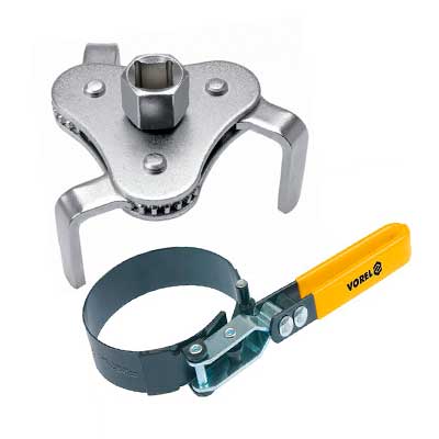 Съемники маслянных фильтров  колпачков