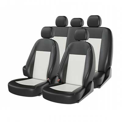 Чехлы  Кожанные, Кожа - Ткань