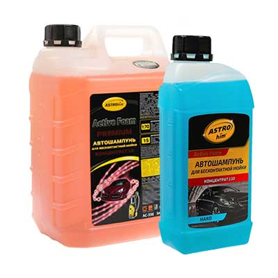 Бесконтактные шампуни