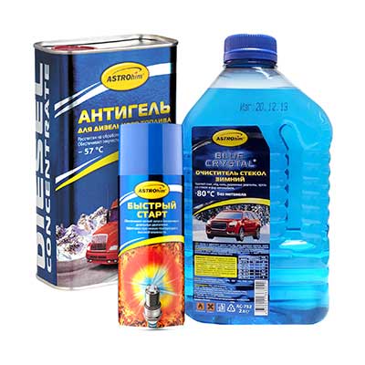 Зимняя автохимия